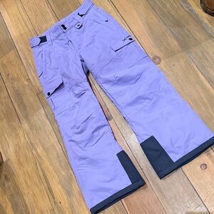 Kids Lilac Snow Pants